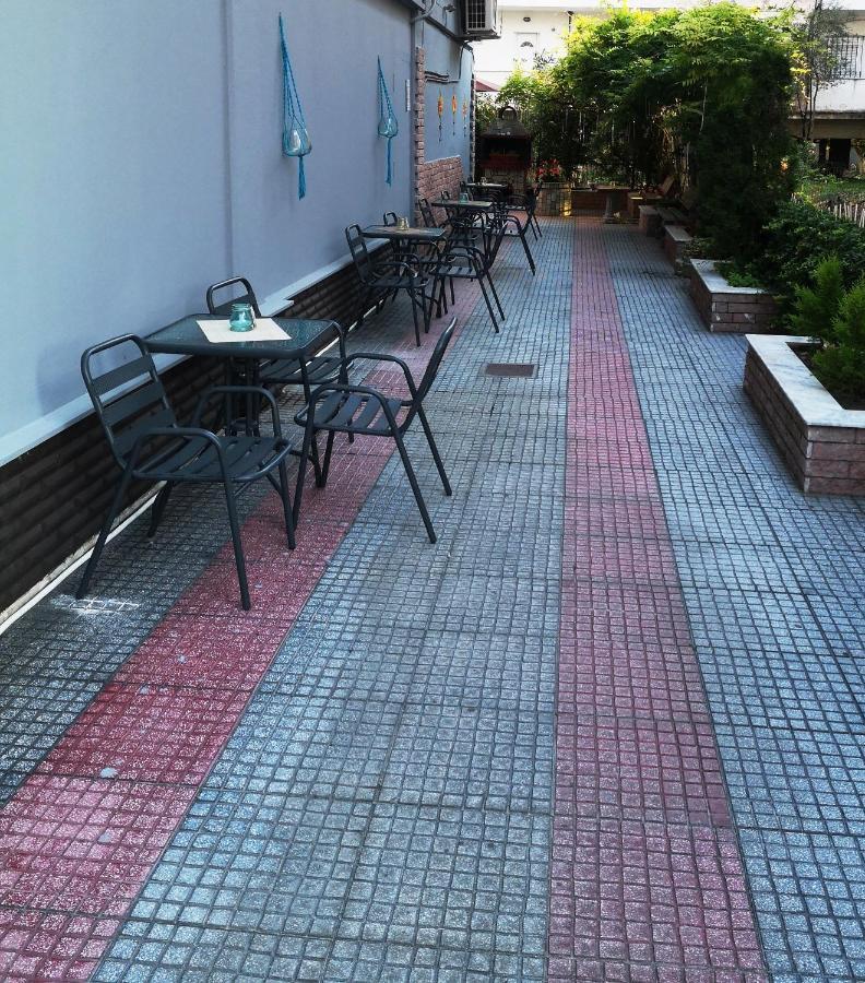 Blue Garden Hotel Paralía Exterior foto